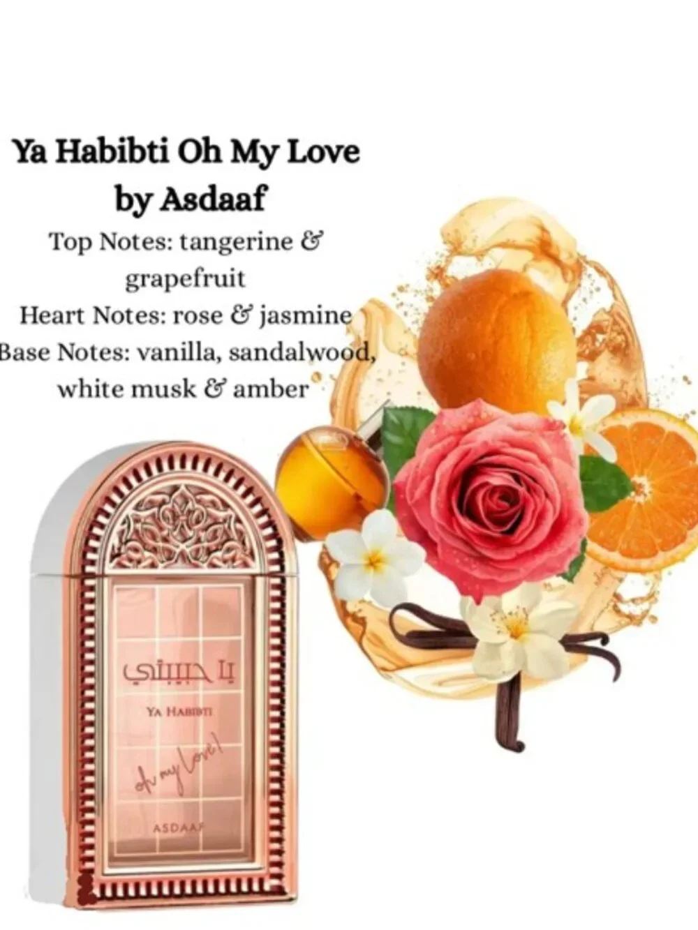 Asdaaf - Ya Habibti Oh My Love! Eau de Parfum– 100ml for Women - Picture 3 of 9